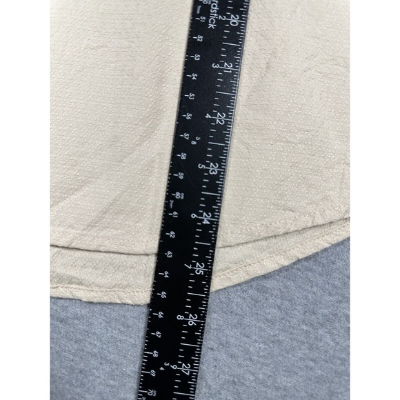 Ivy‎ Jane Triangles Top With Tassels Ivory XS pink Black Brown Blouse - Picture 5 of 6